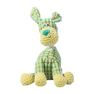 Hearth & Gear Toy Dog Un jouet de chien qui peut faire du son un jouet robuste qui est indestructible Un jouet d'animal farci Jouet de mâcher un jouet mignon pour animaux de compagnie Stimulation pour chiens Bons en nylon pour chiens Chien Grande race Chewer lourd