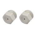 thumbnail image 1 of Unique Bargains Buse à Brouillard - G1/2 Diamètre d'Orifice de 2 Mm PP Pointe de Pulvérisation Fine - 2 Pcs, 1 of 4