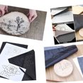 thumbnail image 4 of Graphite Carbon Transfer Paper for Drawing Office Supplies Perfect for Home Studio A4 Size 100, 4 of 8