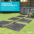 thumbnail image 4 of Intex Above Ground Swimming Pool Water Heater Solar Mat 28685E, Black (2 Pack), 4 of 6