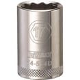 thumbnail image 1 of Stanley Tools 227956 17mm 12 Point Socket - 0.5 in. Drive, 1 of 1