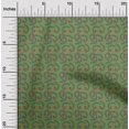 thumbnail image 1 of oneOone Viscose Chiffon Fabric Leaves & Swirl Block Fabric Prints By Yard 42 Inch Wide, 1 of 4