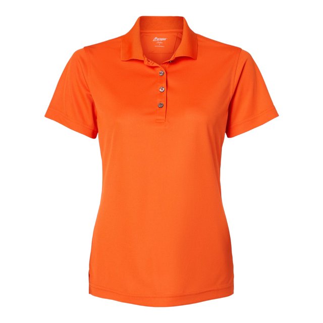 Paragon Polo en Maille Mini de Performance Saratoga pour Femmes, TP, Orange