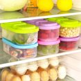 thumbnail image 4 of Wzzjkit Fridge Organizer, Stackable Refrigerator Organizer Bins with Lids, Fridge Organizers and Storage Containers for Fruit, Vegetable, Food, Drinks, Cereals, 4 of 4