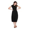 thumbnail image 1 of Robe taille haute à manches courtes George pour femmes, 1 of 6