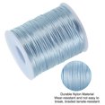 thumbnail image 4 of Unique Bargains 1.5mm x 109 Yard Nylon Satin Cord 1.5mm Beading String Braided Rope, Sky Blue, 4 of 6