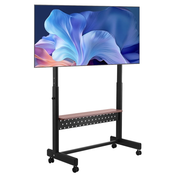 VEVOR TV Stand Mount, TV Cart Holds Up to 205 lbs for 55-100 Inch TVs