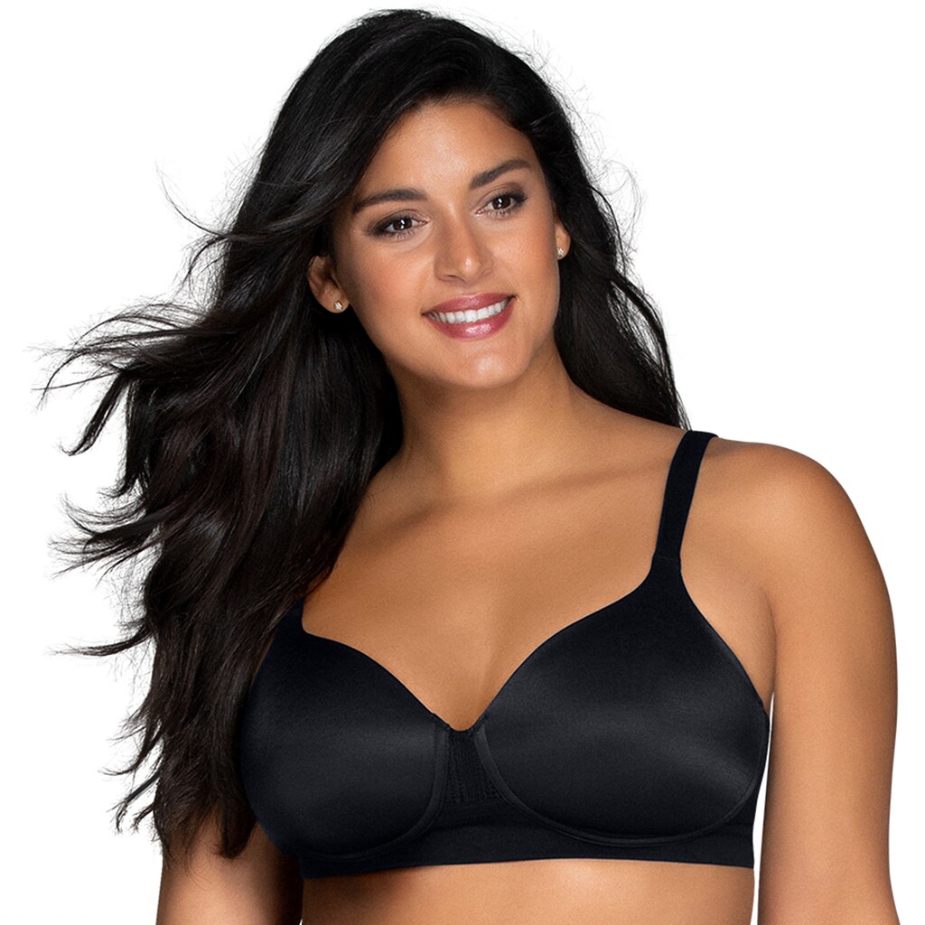 Vanity Fair Womens Beyond Comfort Full Figure Wirefree Bra, 44DD