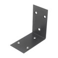 thumbnail image 3 of Support d'Angle Noir en Acier Inoxydable Support d'Angle Droit Pièce Noire, 3 of 6
