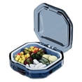 thumbnail image 2 of Pills Organizer Airtight Pills Box Pills Dispenser Home Travel Supplement Portable Compact Pills Box, 2 of 6