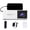 Dark Gray#6061, variant on Mini Portable HD Projector with Built-in Speakers, 1080p Support, 180° Rotating Stand, Wireless Connectivity, Automatic Keystone Correction for Indoor and Outdoor Use