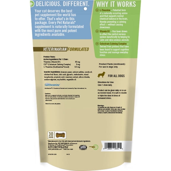 Calming Chews For Dogs 30/Pkg-