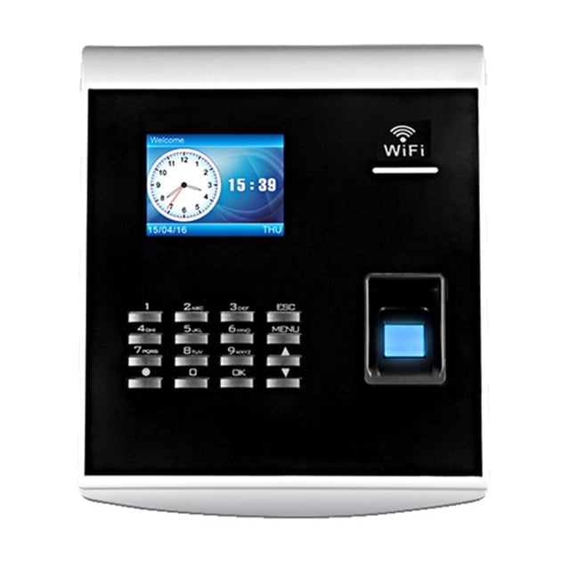 TM62-WIFI Machine de Présentation d'Empreintes Digitales Horloge Intelligente Staff Punch Card Machine, Facile à Utiliser