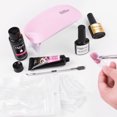 thumbnail image 4 of Manicure Tools Set 15ml Nail Glue Slip Solution Base&Top Coat UV Nail Lamp Nail Molds, 4 of 8