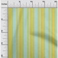 thumbnail image 1 of oneOone Cotton Poplin Fabric Multicolor Stripe Printed Fabric 1 Yard 42 Inch Wide, 1 of 3