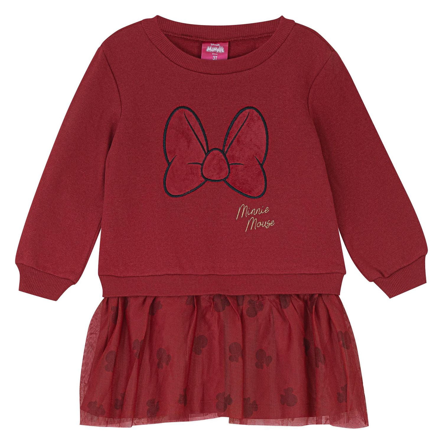 Disney Minnie Mouse 1-piece Toddler Girls' Tutu Dress