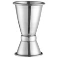 thumbnail image 2 of XZNGL Stainless Steel Ounce Cup Double End Measuring Glass Measuring Glass Double End Measuring Glass Dedicated For Bar Counter Curling, 2 of 7