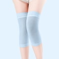 thumbnail image 2 of Sentmoon NonSlip Synthetic Silk Knee Protectors Warm Knitting Yoga Knee Pads Breathable Support Home Leg Protection Cold Weather Gear Soft Flexible Sleeve for Arthritis Sports, 2 of 4