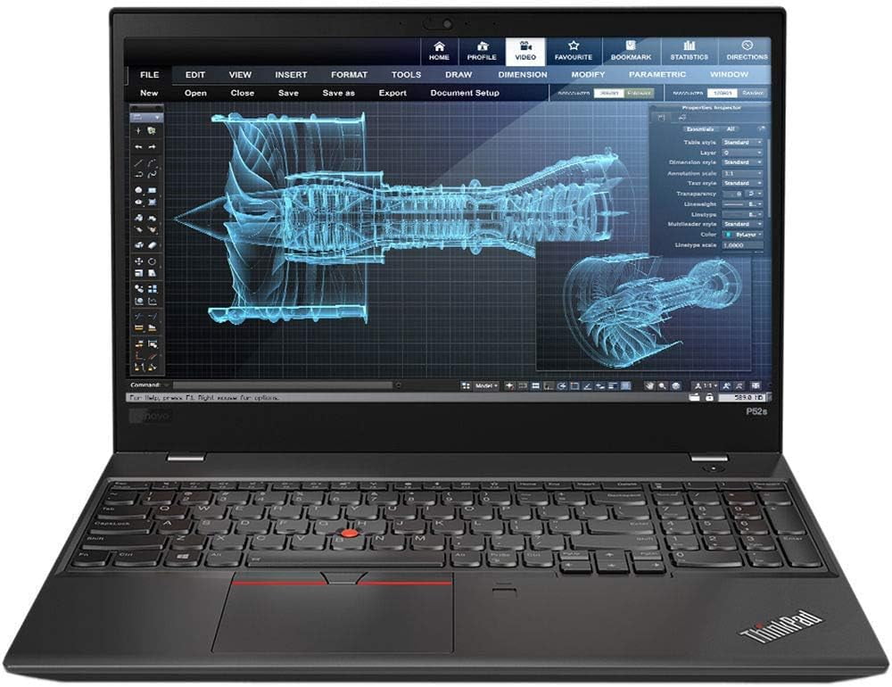 Lenovo ThinkPad P52s, 15.6″ FHD Display, Intel Core i7-8550U (8th Gen), 16GB RAM, 1TB SSD – Refurbished (Excellent)