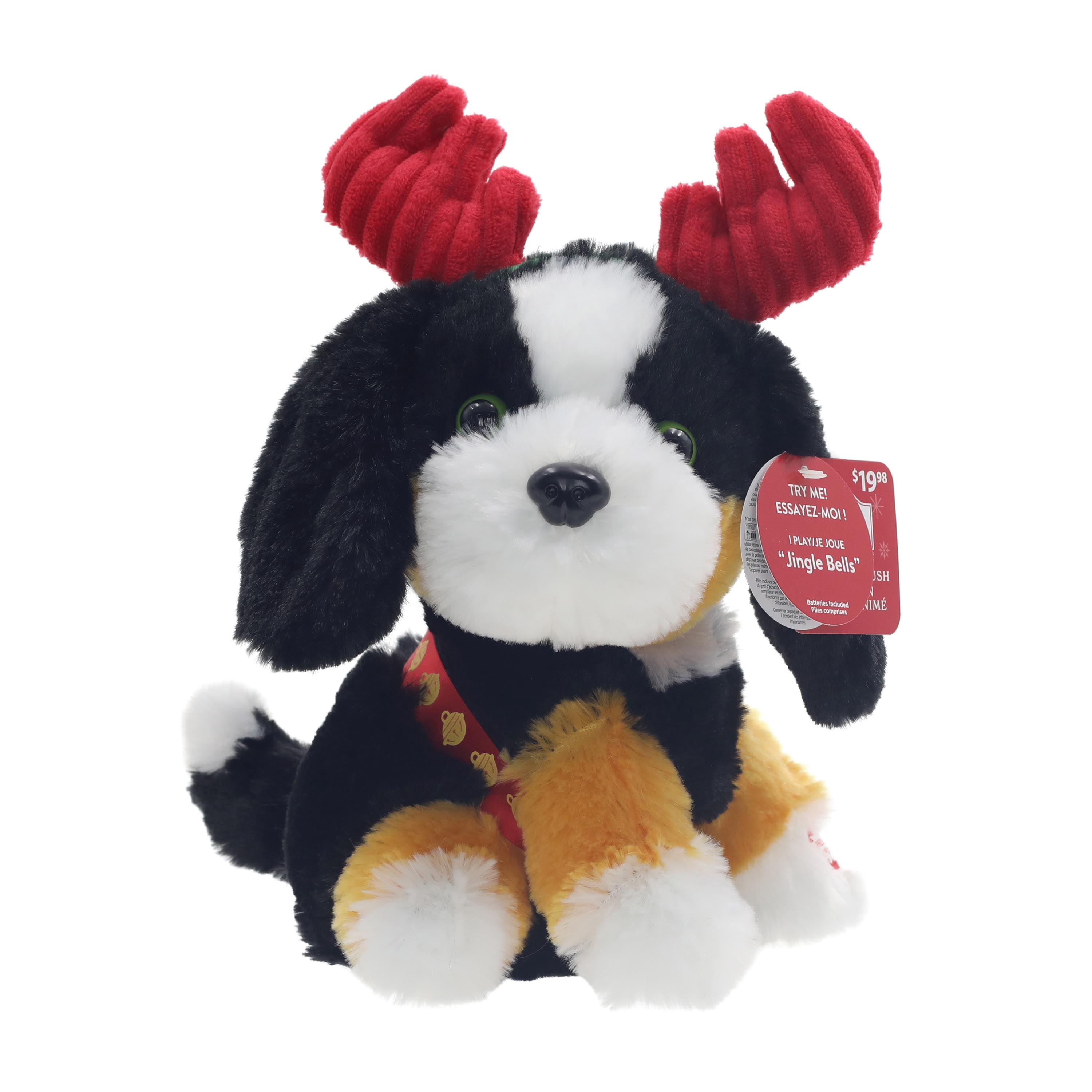 Chiot animé tournant pendant les vacances