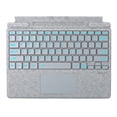 thumbnail image 1 of "Multicolor Backlit Bluetooth Keyboard for Microsoft Surface Pro 8/9/10/11/X - Slim Design with Detachable Magnetic Connection & Large Touchpad", 1 of 6
