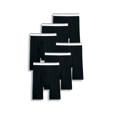 Jockey Men's Pouch 10" Midway Brief - 6 Pack