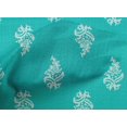 thumbnail image 4 of oneOone Cotton Poplin Fabric Leaves & Floral Block Print Sewing Fabric BTY 42 Inch Wide, 4 of 4