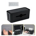 thumbnail image 3 of SHISUYAN Cable Management Box Punch Free Power Line Box Charging Cable Line Box, 3 of 9