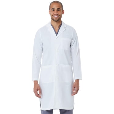 Maevn 7256 Manteau de Laboratoire Long pour Hommes Blanc 4TG