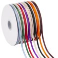thumbnail image 4 of Joycrosso 1/4 Inch Vanilla Solid Satin Ribbon, 100 Yards Double Faced Satin for Gift Wrapping Floral Bouquets Wedding Party Decoration, 4 of 7