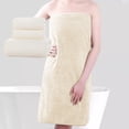 thumbnail image 4 of LSLJS Soft Linen Premium 3 Pc Towel Set 1 Bath Towel 1 Hand Towel 1 Washcloth Cotton Towels for Bathroom Towel Set for Adults-Highly Absorbent and Towel Set, Bath Towels, 4 of 6