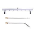 thumbnail image 1 of jinwen Pressure Washer Undercarriage Cleaner 1/4 Quick Connect Vehicles Water Broom 100cm, 1 of 9
