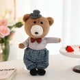 thumbnail image 2 of F Cute Animal Plush Doll For Couples Stuffed Bear Rabbit Soft Toy For Girlfriend Boyfriend Valentine Easter 2026, 2 of 9