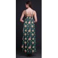 thumbnail image 2 of Bimba Rayon Floral Ladies Printed Backless Spaghetti Strap Long Maxi Evening Party Dress-XX-Large, 2 of 4