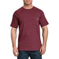 thumbnail image 1 of Dickies Mens Temp-iQ Performance Cooling T-Shirt, L, Burgundy Heather, 1 of 1