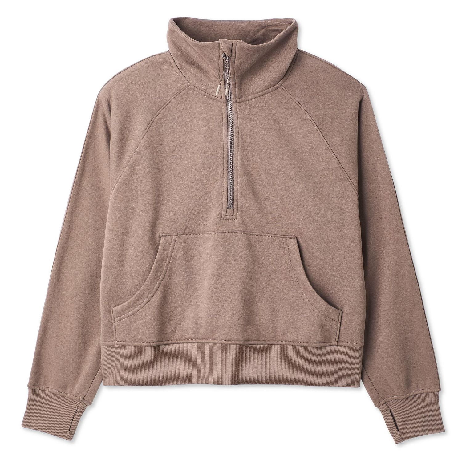 Athletic Works Women's Half Zip Sweatshirt