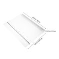 thumbnail image 2 of Raindrops Reusable Transparent Binder Shell for Document Storage and Creative Writing, 2 of 8