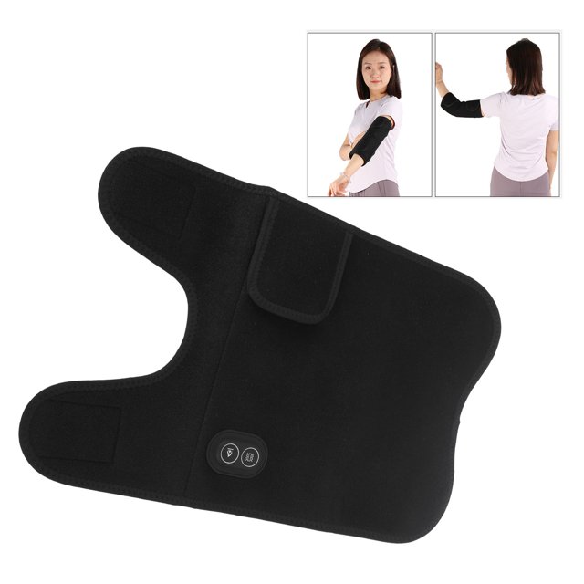 Electric Heating Elbow Pad, Soft Safe Versatile Long Lasting Joint Pain Relief Reliable Elbow Heating Pad Wrap for Women