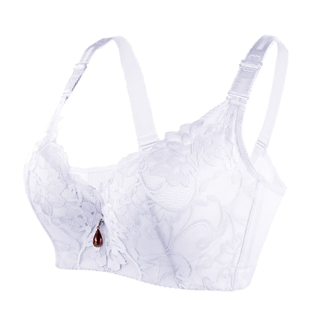 B91xZ Racerback Bras for Women Comfort Underwire Bra Full Coverage Convertible T-Shirt Bra,White 38/85C