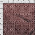 thumbnail image 2 of oneOone Georgette Viscose Fabric Leaves & Swirl Block Printed Craft Fabric BTY 42 Inch Wide, 2 of 4