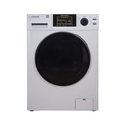 Equator Advanced Appliances 1.62 cu.ft. White Front Load Washing Machine with Pet Cycle