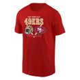 thumbnail image 1 of NFL San Francisco 49ers Triangle Logo Red Small T-Shirt, 1 of 2