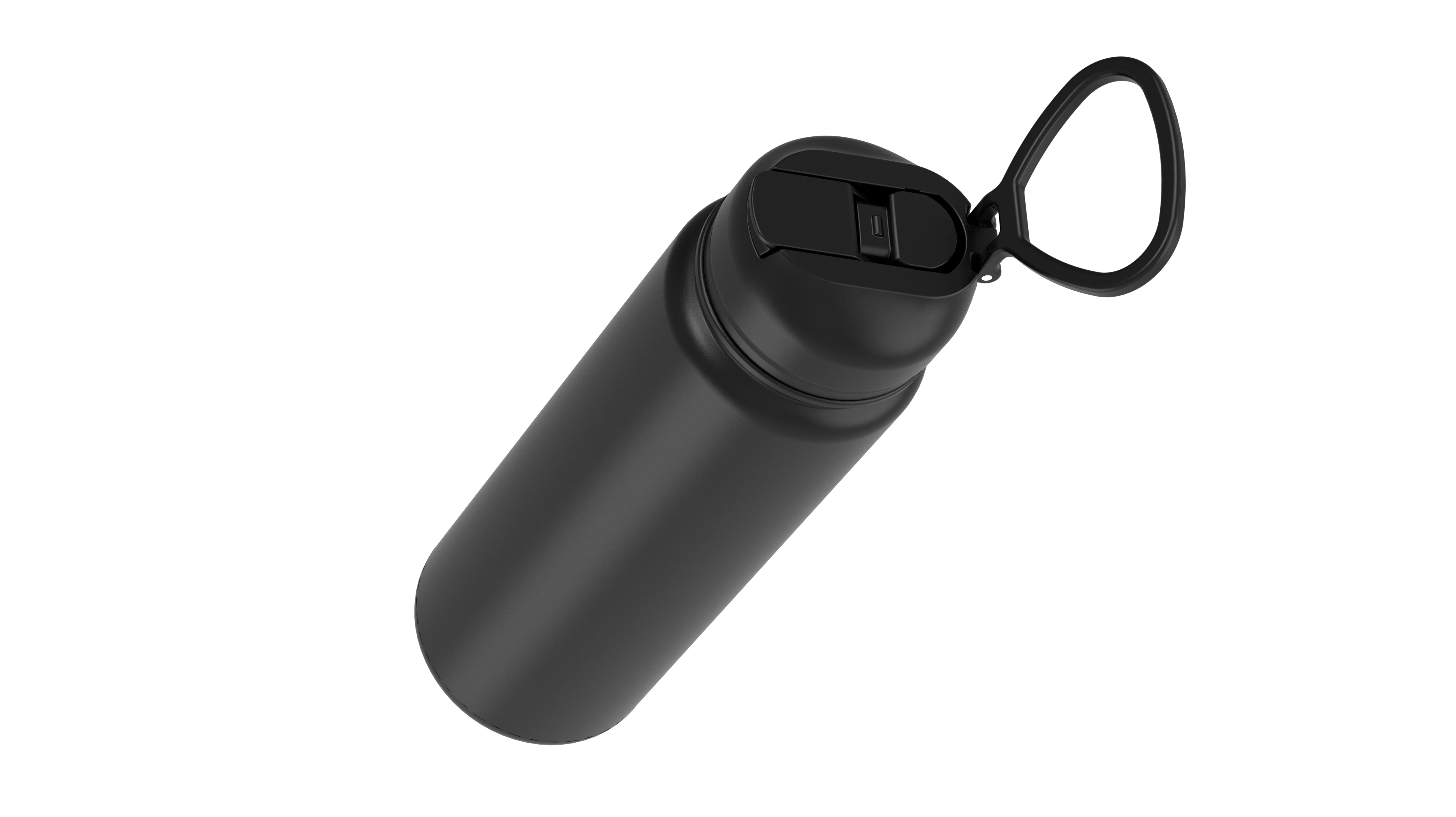 Mainstays  24oz Double paroi isolée sous vide Acier inoxydable Bouteille Sport