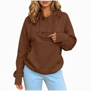 Zshosam Womens Sweatshirts Graphic Oversized Hoodie Sweatshirts for Women Heavyweight Hoodies Pullover Sweaters Pullover XXL,(Coffee XXL)