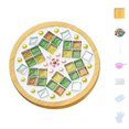 thumbnail image 2 of RKSTN Kitchen Utensils Set Kitchen Essentials Crafts Mosaicss Tile Set Wooden Cup Mats Mixed Color Mosaicss Set Crafts Pack 6ml Kitchen Decor, 2 of 5