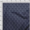 thumbnail image 2 of oneOone Polyester Lycra Fabric Floral Block Printed Fabric 1 Yard 56 Inch Wide, 2 of 4