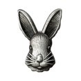 thumbnail image 1 of Rabbit Shape Zinc Alloy Furniture Handle Door Knobs Handles for Children' Room, 1 of 9