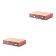 thumbnail image 1 of fastboy Neat And Tidy Storage Box - plify Life With Organized Storage Multilayer Stackable Desk Organizer pink 2 drawer 2Set, 1 of 6