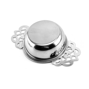 fashionhome Théière à Bord Fleur Infuseur à Thé en Acier Inoxydable Passoire à Thé pour Feuilles de Café en Vrac Infuseur en Maille Réutilisable