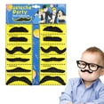 thumbnail image 1 of 12pcs Party Masquerade Self Adhesive Cosplay False Beard False Moustache for Carnival, 1 of 6
